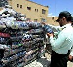 کشف ۹ تن پوشاک قاچاق در همدان
