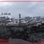 بارش شدید برف پائیزی در کشمیر هند