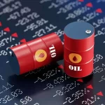 قیمت نفت طی 2 ماه 20 دلار کاهش یافت