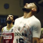 دیدار تیم‌های بسکتبال شهرداری گرگان و مهرام شهرقدس