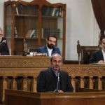 رئیس صدا و سیما در پشت صحنه «کتاب قانون»/ اینجا شاهد بازنمایی واقعی اتفاقات مجلس هستیم