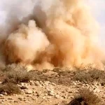 انفجار مهمات به جا مانده از جنگ در گیلانغرب