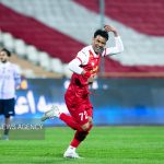 بازی تیم‌های فوتبال پرسپولیس و تراکتور