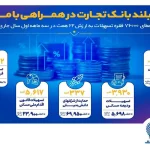 گام بلند بانک تجارت در همراهی با مردم