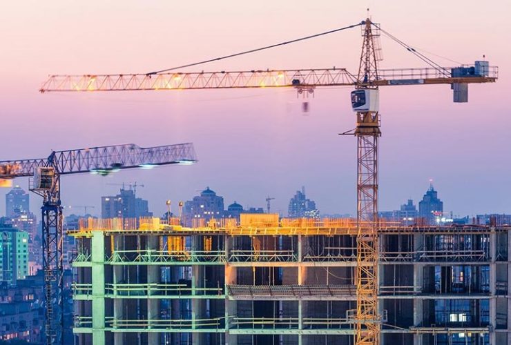 کاربرد تاورکرین در ساختمان سازی