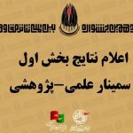 اعلام نتایج بخش اول سمینار علمی پژوهشی تئاتر مقاومت