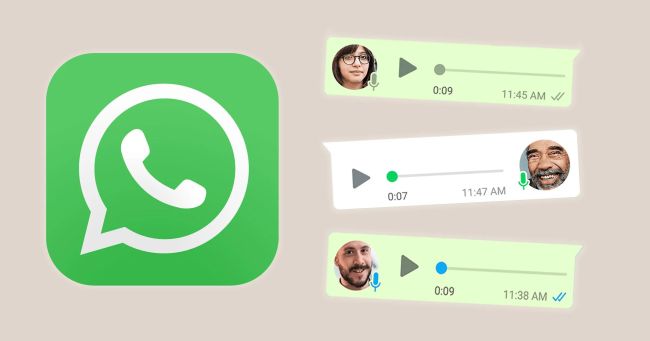 واتساپ به پیام‌های صوتی شما جان تازه‌ای می‌بخشد!