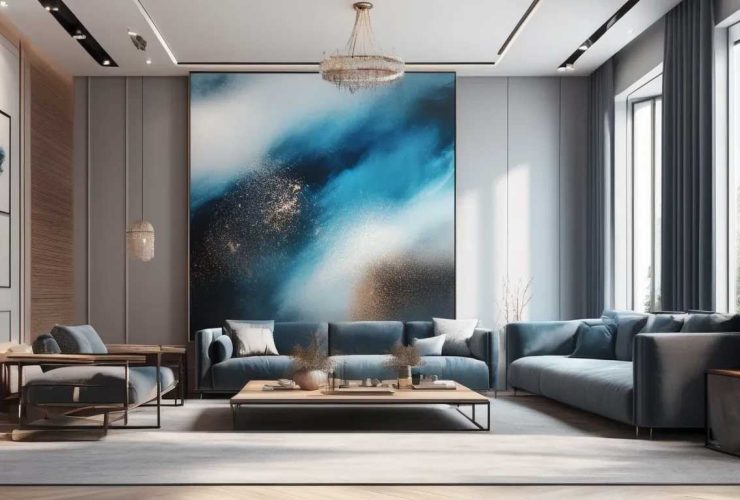  چگونه تابلو نقاشی دیواری مناسب برای دکوراسیون منزل انتخاب کنیم؟