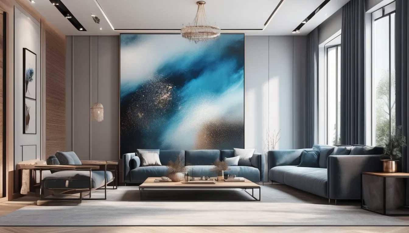  چگونه تابلو نقاشی دیواری مناسب برای دکوراسیون منزل انتخاب کنیم؟
