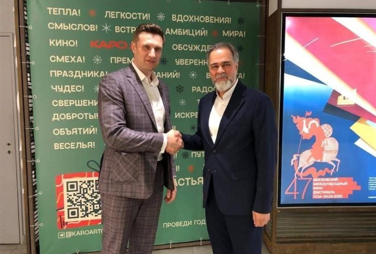 دیدار رئیس سازمان سینمایی با وزیر فرهنگ بلاروس