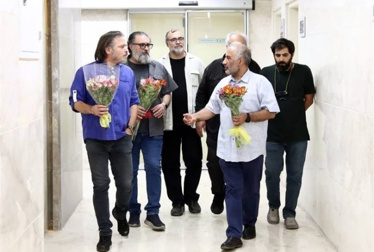 سینماگران به ملاقات حادثه‌دیدگان تجاوز رژیم صهیونیستی رفتند‌