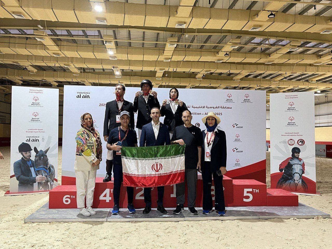 ‍ ٩ مدال سوارکاران ایران در المپیک ویژه منطقه‌ای مِنا - خبرگزاری مهر | اخبار ایران و جهان