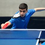 رویارویی نوشاد عالمیان و بنیامین فرجی در مسابقات تنیس روی میز فیدر چک - خبرگزاری مهر | اخبار ایران و جهان