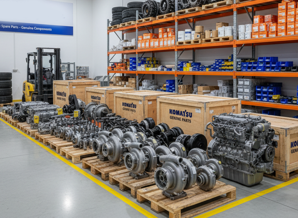 لوازم یدکی بیل کوماتسو