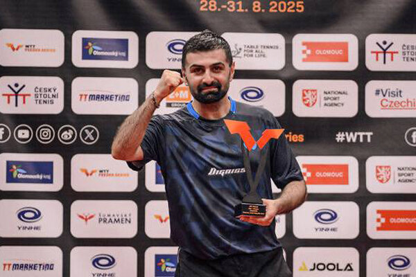 صعود ۲۴ پله‌ای نوشاد پس از قهرمانی در چک؛ صعود راکت بدستان ایران - خبرگزاری مهر | اخبار ایران و جهان