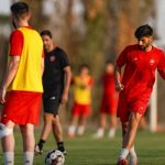 تمرین اختصاصی عمری در پرسپولیس؛ مدافع جوان زیر نظر پزشکان - خبرگزاری مهر | اخبار ایران و جهان