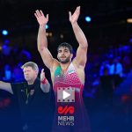 ساروی مدال طلا را به ملت ایران و شهدای جنگ ۱۲ روزه تقدیم کرد