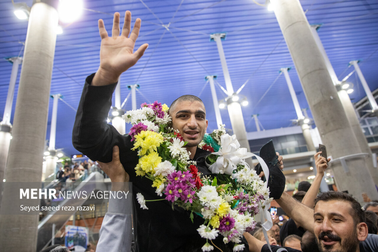 سهرابی: فقط برای مردم و خانواده‌ام می‌جنگم؛ در آینده طلا می گیرم - خبرگزاری مهر | اخبار ایران و جهان
