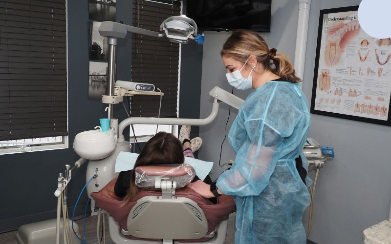 فلیپر دندان با پروتز موقت