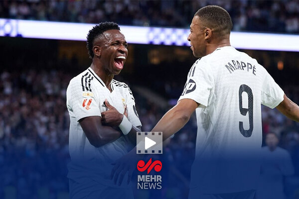 خلاصه بازی رئال مادرید ۳-۱ ویارئال؛ درخشش وینیسیوس و امباپه