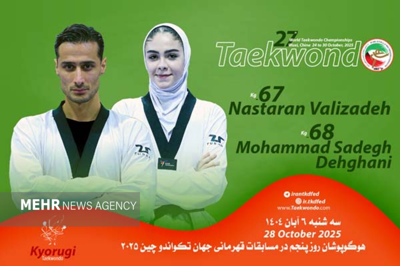 دو نماینده دیگر تکواندو ایران حذف شدند/ در انتظار مدال روزهای پایانی - خبرگزاری مهر | اخبار ایران و جهان