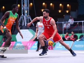 راهیابی تیم بسکتبال سه نفره مردان به مرحله نیمه نهایی - خبرگزاری مهر | اخبار ایران و جهان