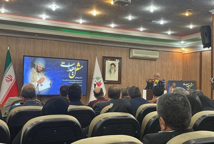 مراسم رونمایی از 24 عنوان کتاب وصیت‌نامه شهدا برگزار شد