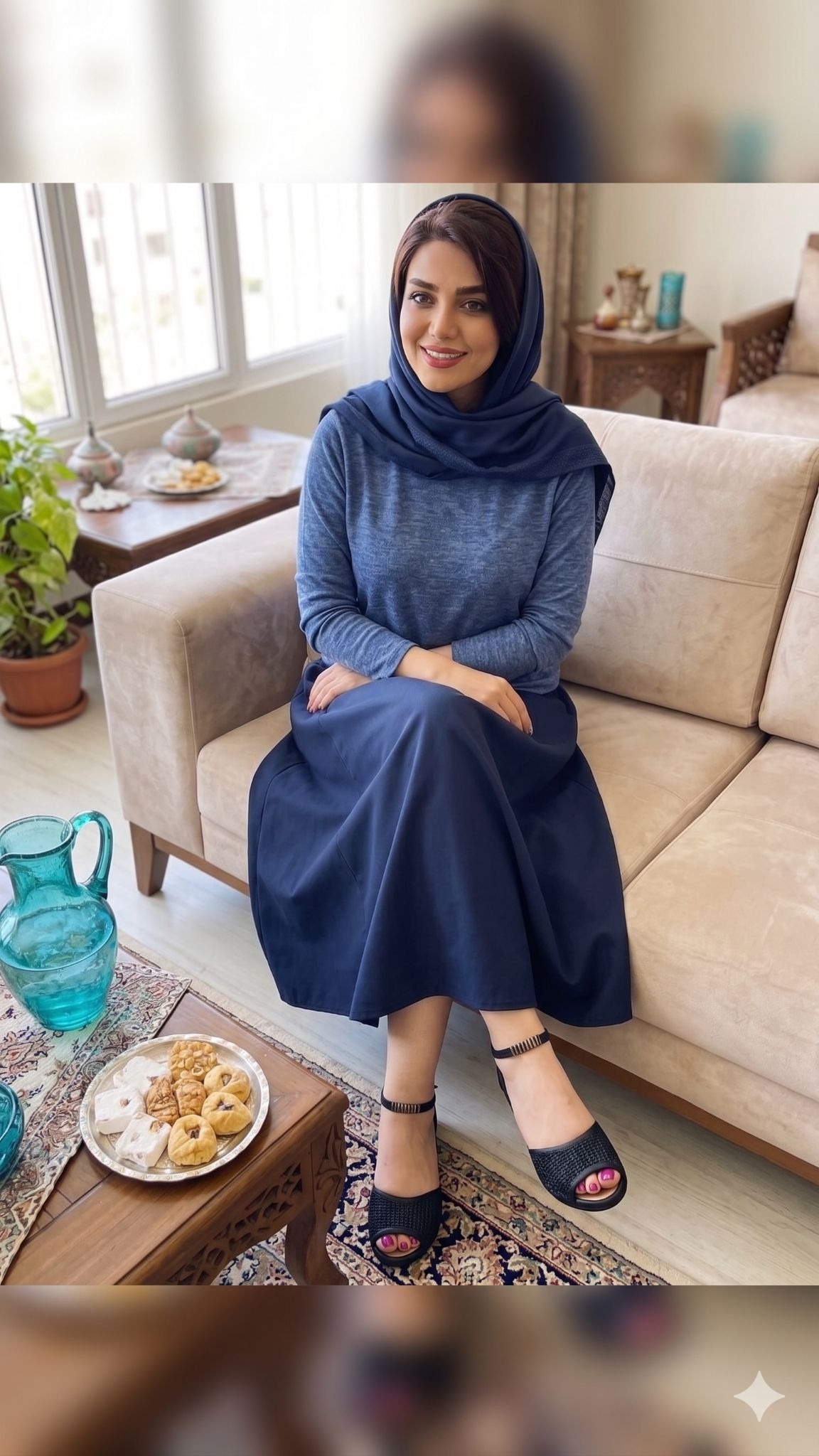 راحتی و جذابیت در دورهمی ها با پاپوش مجلسی نگین پوش