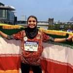 دختر دوومیدانی‌کار ایران نایب قهرمان جوانان آسیا شد – مهتاب من