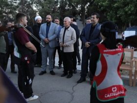 وزیر ورزش از تمرینات ملی‌پوشان اهداف پروازی بازدید کرد - خبرگزاری مهر | اخبار ایران و جهان